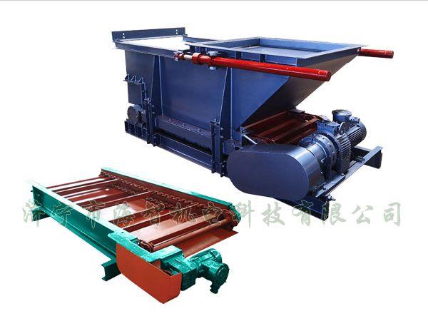 鏈板式給料機包括電控系統(tǒng)，電控系統(tǒng)包括就地控制系統(tǒng)和/或遠程控制系統(tǒng)